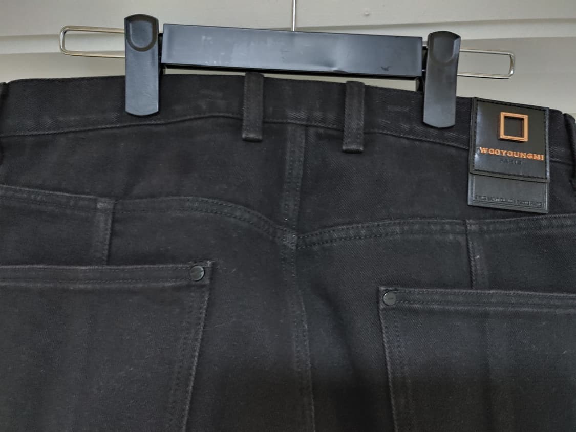 우영미 21fw 부츠컷 바이커 데님 팝니다 상품이미지6