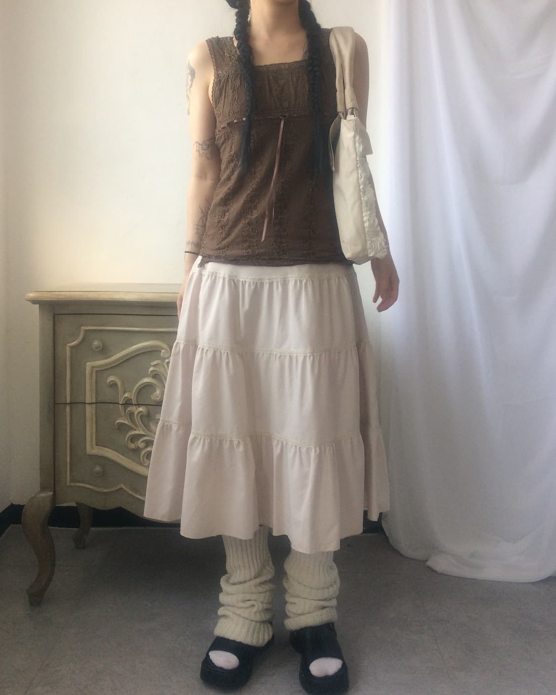 Lace sleeveless 상품이미지7