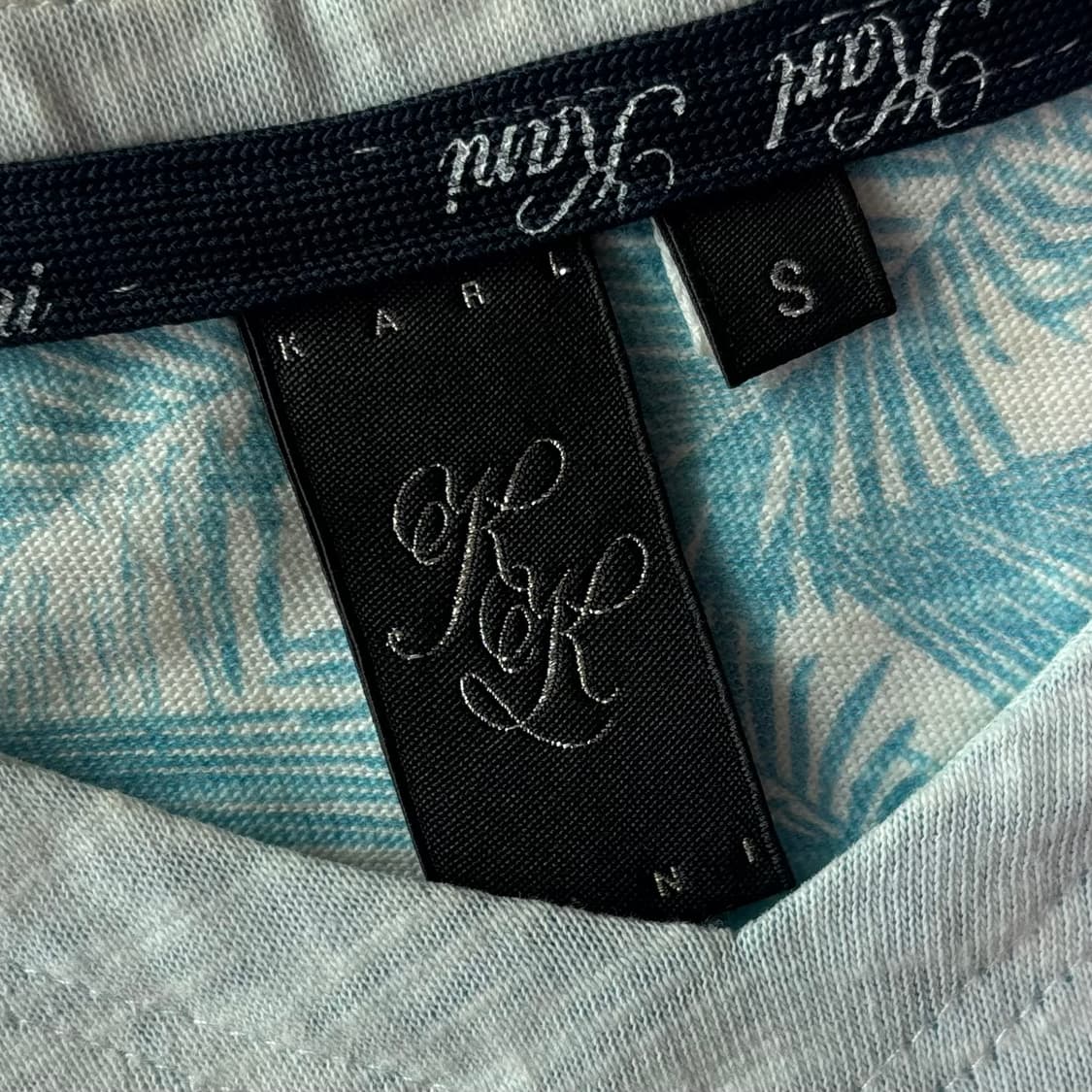 칼카니(Karl Kani) 브이넥 슬러브 티셔츠 상품이미지3