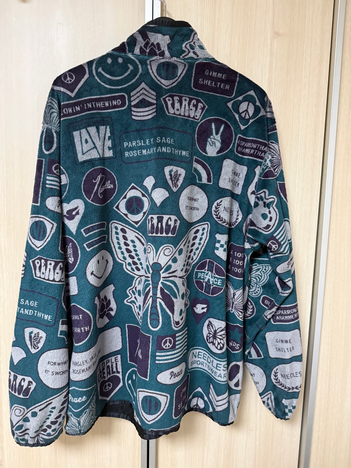 니들스 23aw 스포츠웨어 W.U.파이핑 플리스 자켓 상품이미지5