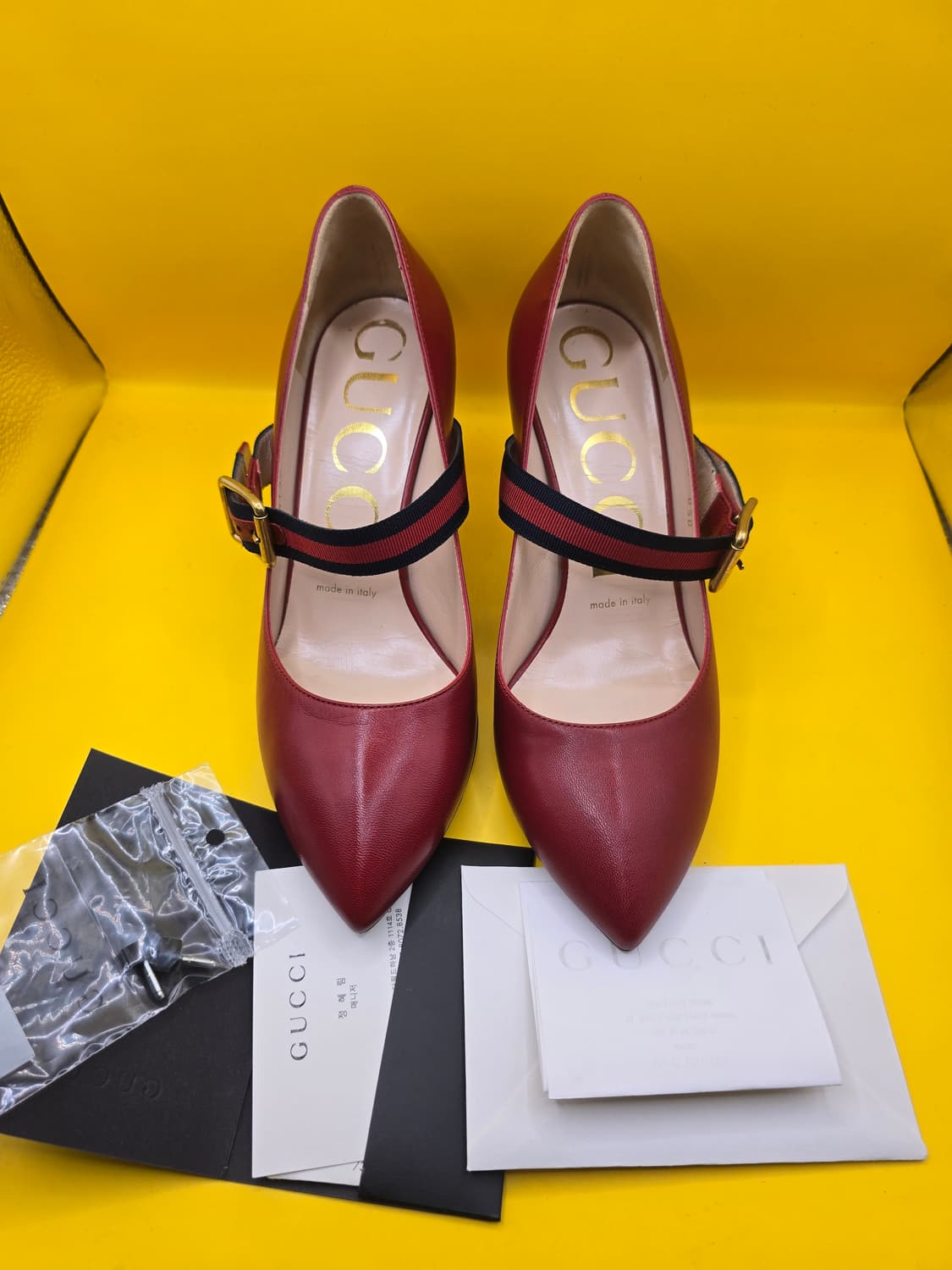 구찌 메리제인 힐 36 (235) / 정품 / 풀박 상품이미지1