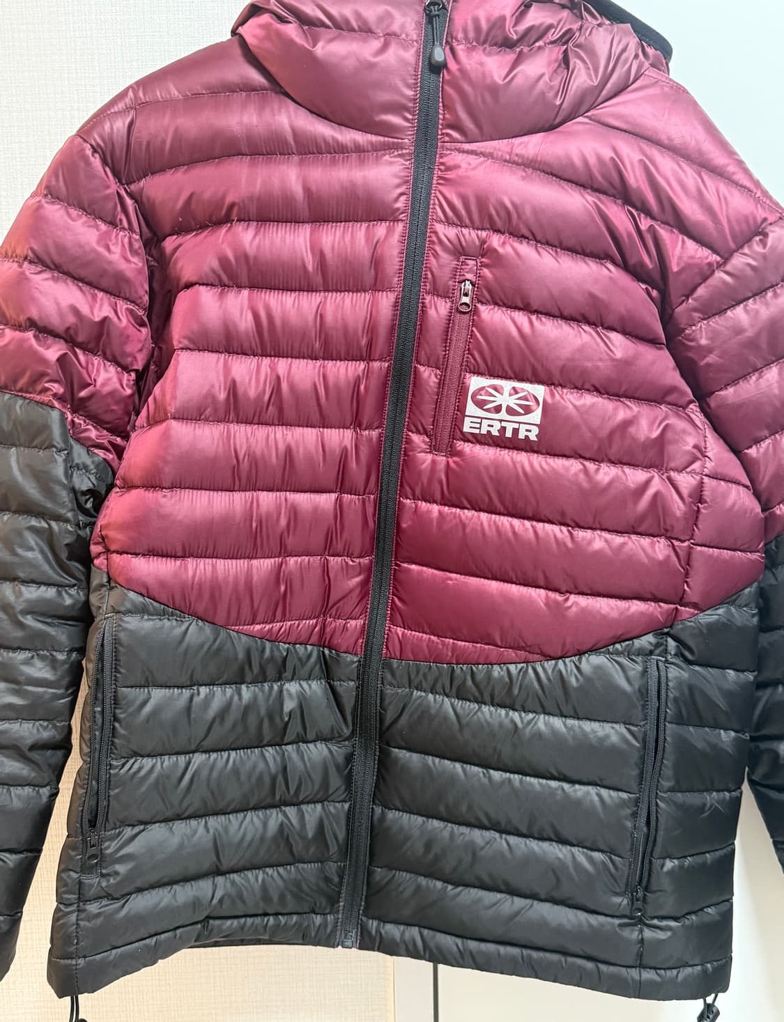 ERTR 이알티알 투톤 경량패딩 상품이미지3