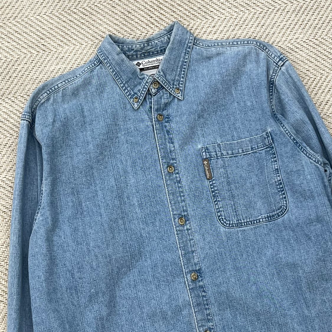 컬럼비아 워크 데님셔츠 r2192 상품이미지3