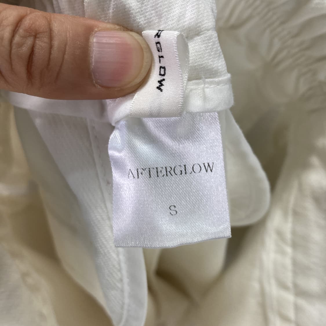 AFTERGLOW 여 밴딩 버뮤다팬츠 S  상품이미지4