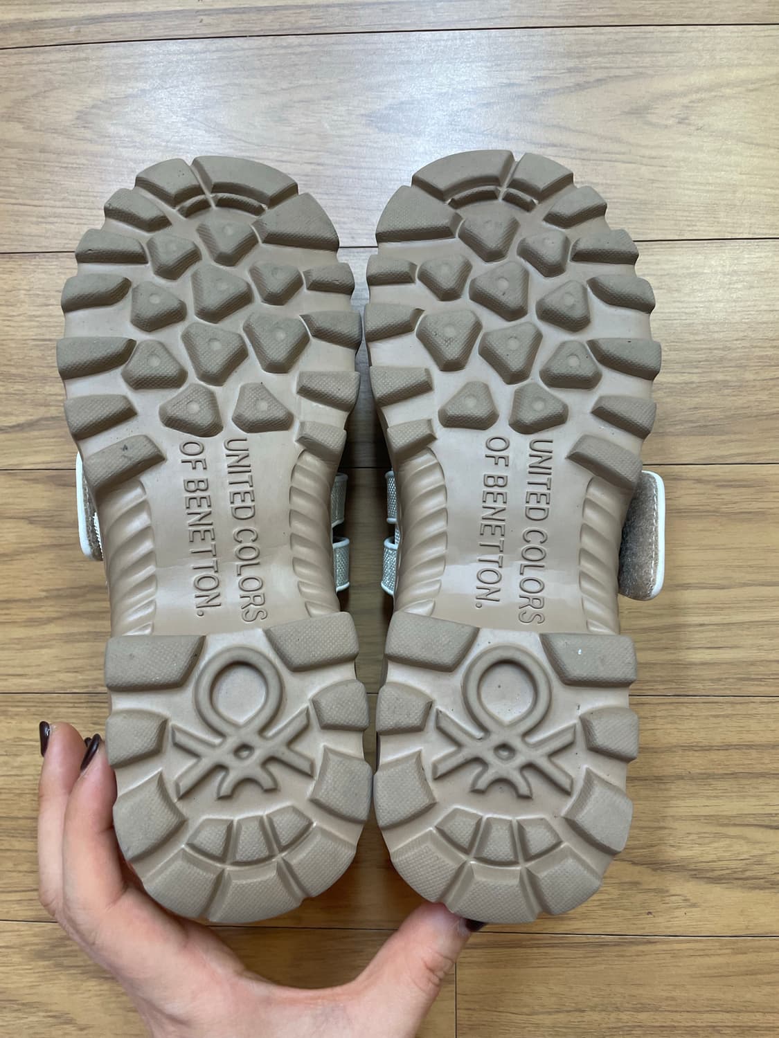 베네통 메리제인 슈즈 아이보리 240mm 상품이미지5