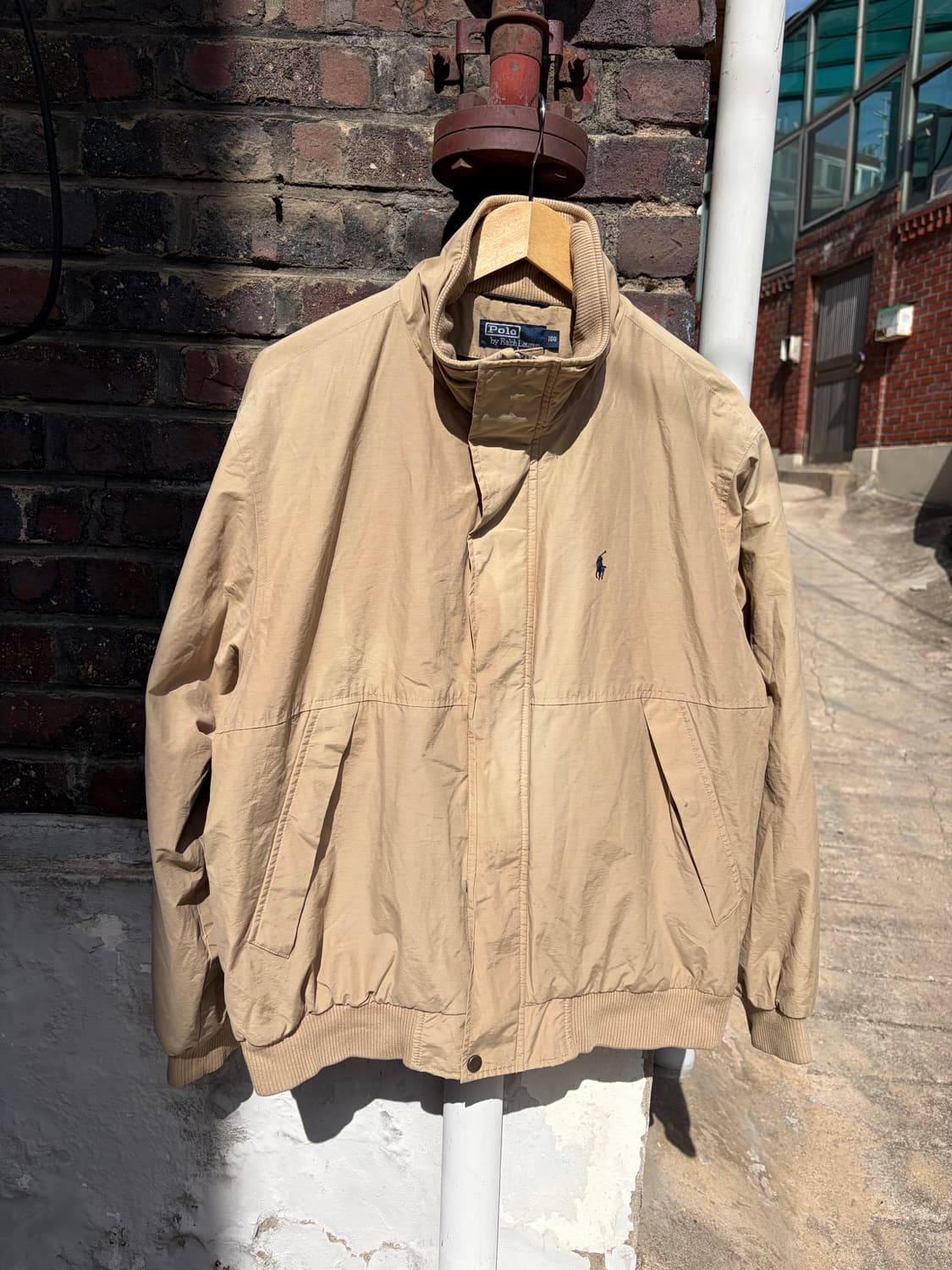 Polo Ralph Lauren 베이지 나일론 봄버 자켓 100 상품이미지2