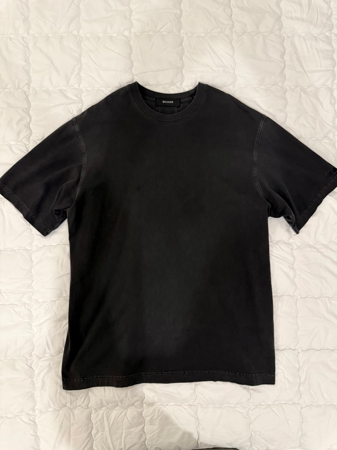 비이커 빈티지 서퍼다잉 티셔츠&쇼츠 애쉬 상품이미지1