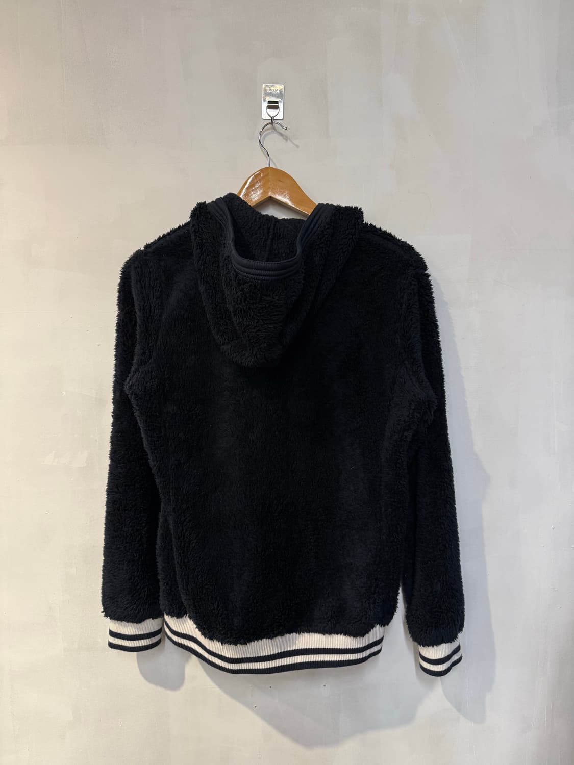 Ellesse 블랙 플리스 후드집업 상품이미지4