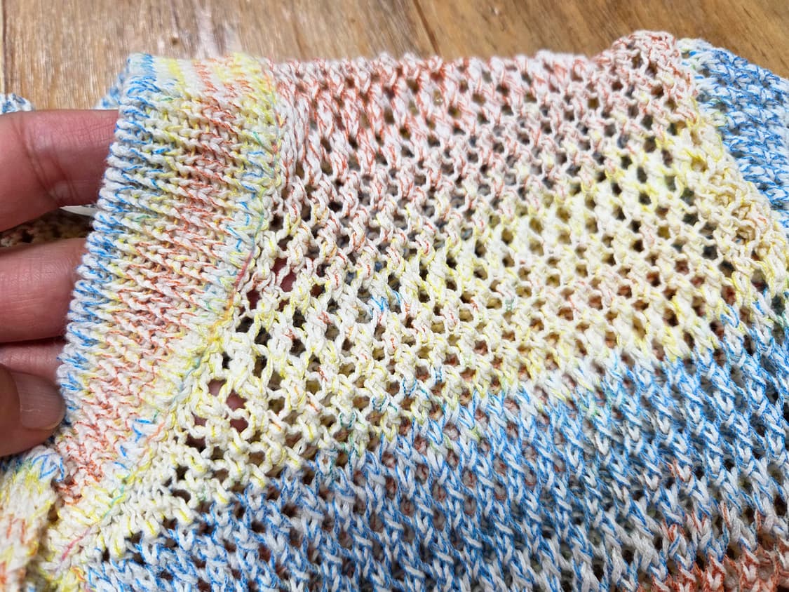 마조팩토리(MAJOFACTORY) 크로쉐 니트가디건 55-66 상품이미지5