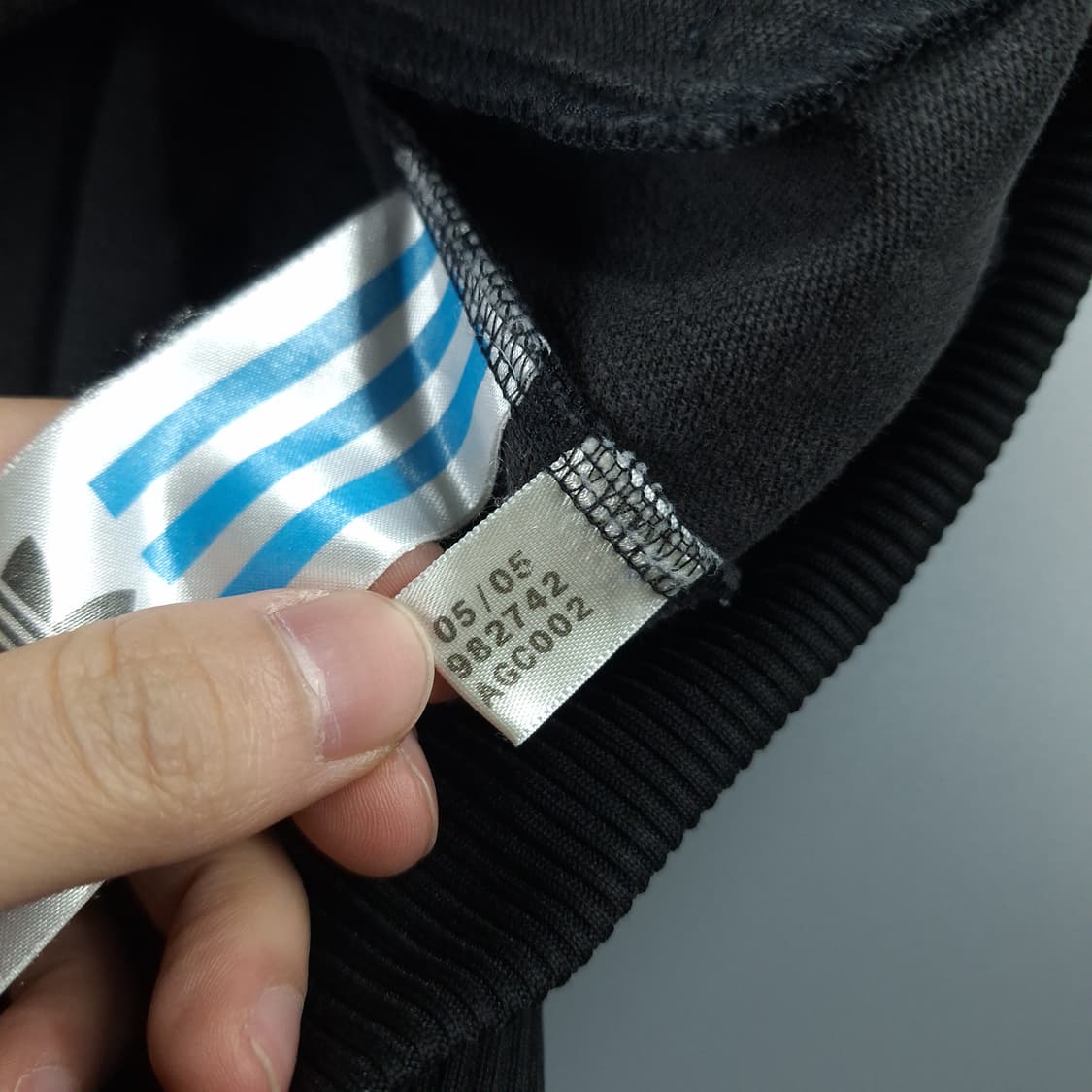 아디다스 00s 블랙 핑크 삼선 스펠아웃 올드스쿨 베켄바우어  져지 M 상품이미지7