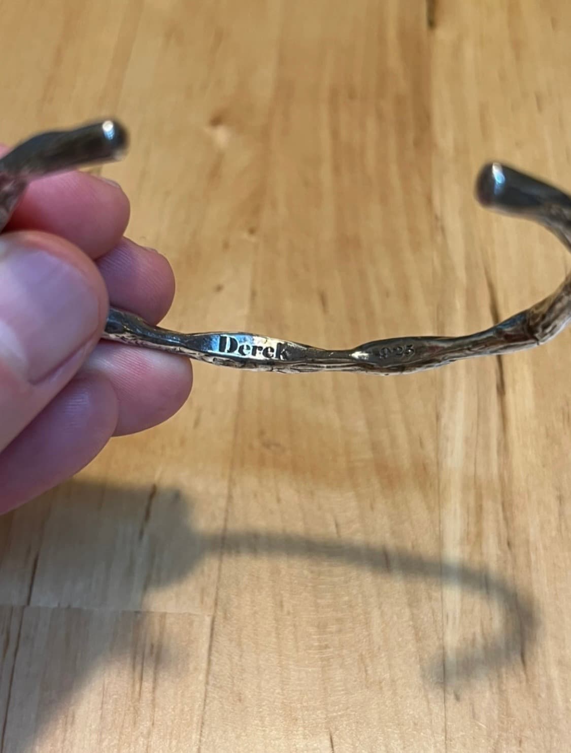 925 실버 뱅글 팔찌 상품이미지3