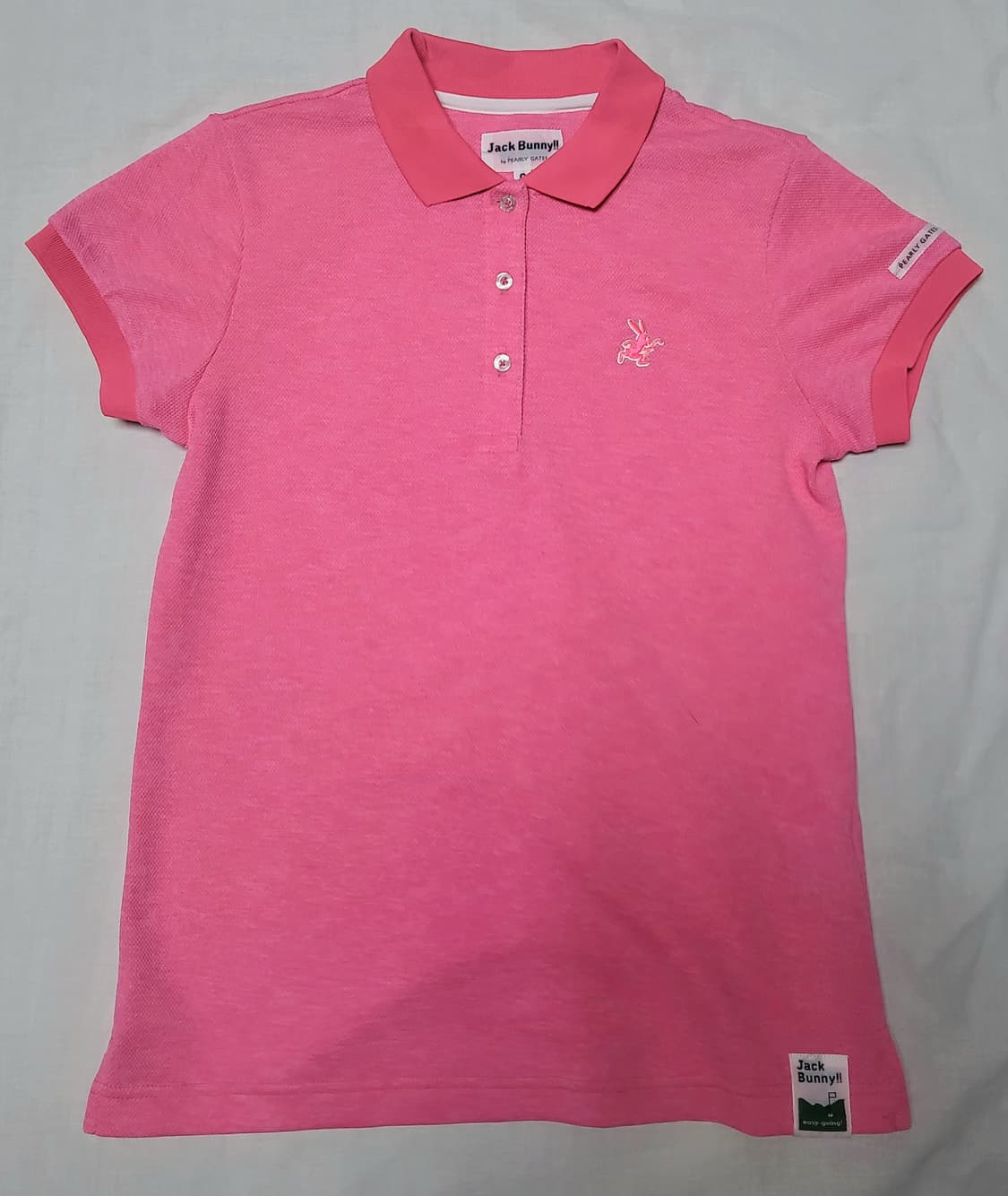 파리게이츠 잭바니 여성용 로고 포인트 반팔 카라 티셔츠 S사이즈 상품이미지1