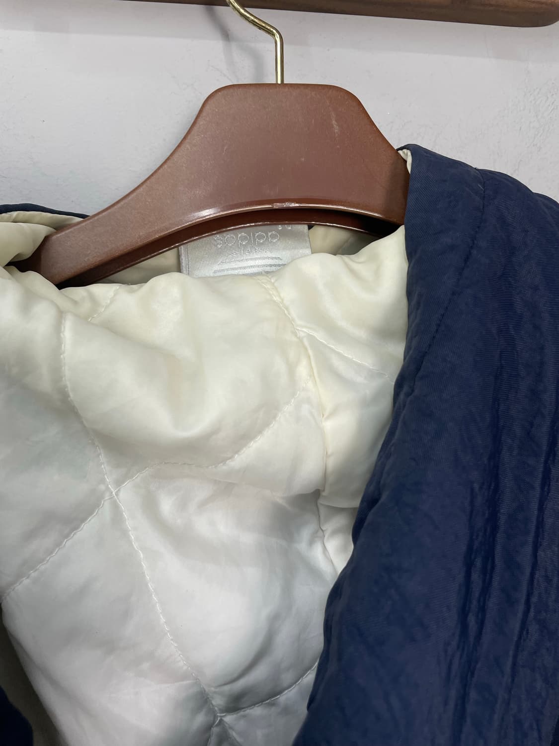 아디다스 90s 올드스쿨 나일론 트랙 네이비 바람막이 자켓 H1539 상품이미지9