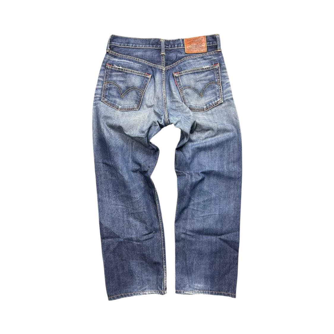 M) 리바이스 JPN 703 인디고 스트레이트 데님팬츠 BD-045 상품이미지2