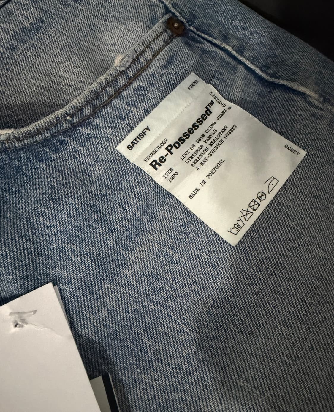 새티스파이 리바이스 501 클라임진  상품이미지2