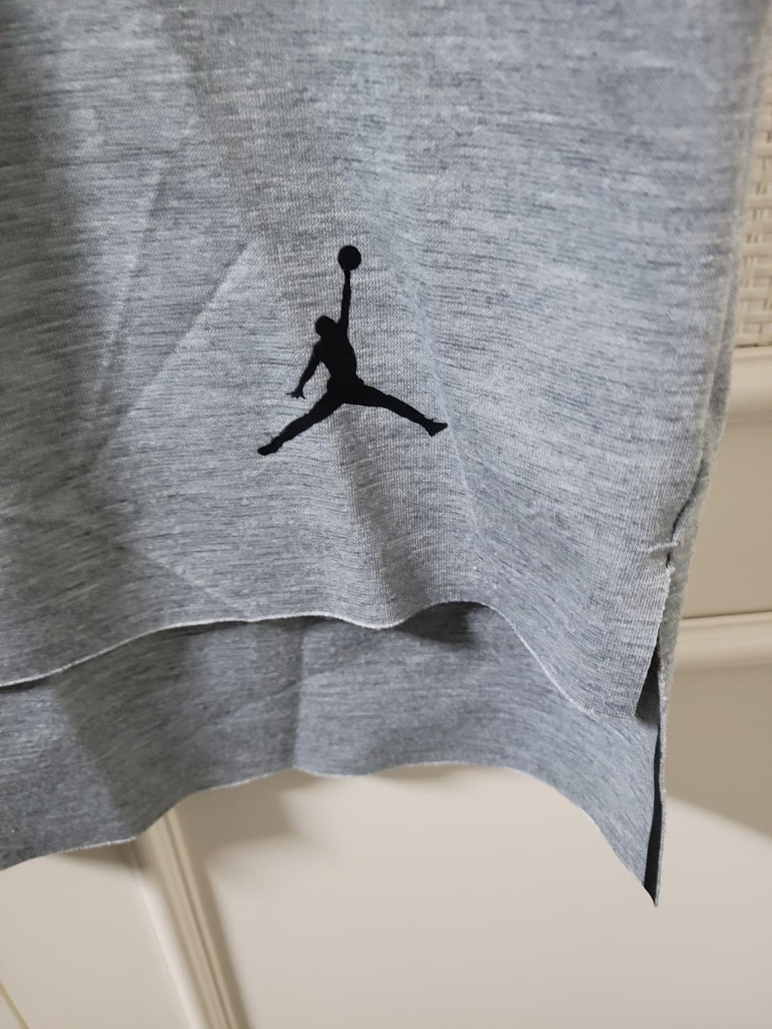 NIKE JORDA조던 회색 그레이 반팔 티셔츠 XS(Slim Tall) 상품이미지3