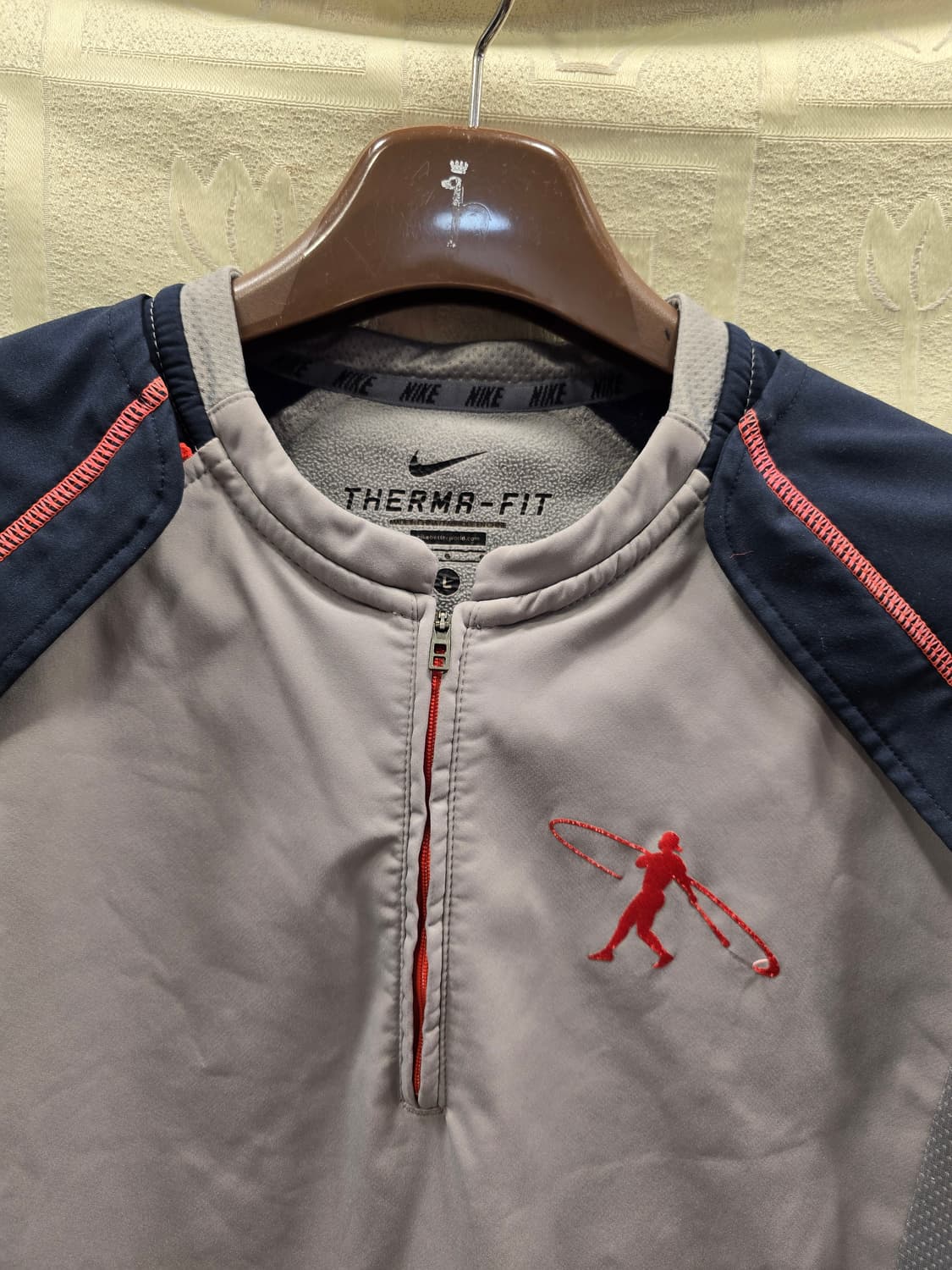 나이키 기모 레이어드 야구 스윙 긴팔 티셔츠 100 상품이미지2