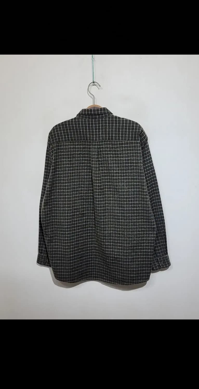 (105) 발망 체크남방 포켓 로고 셔츠 국내판 캐주얼  상품이미지6