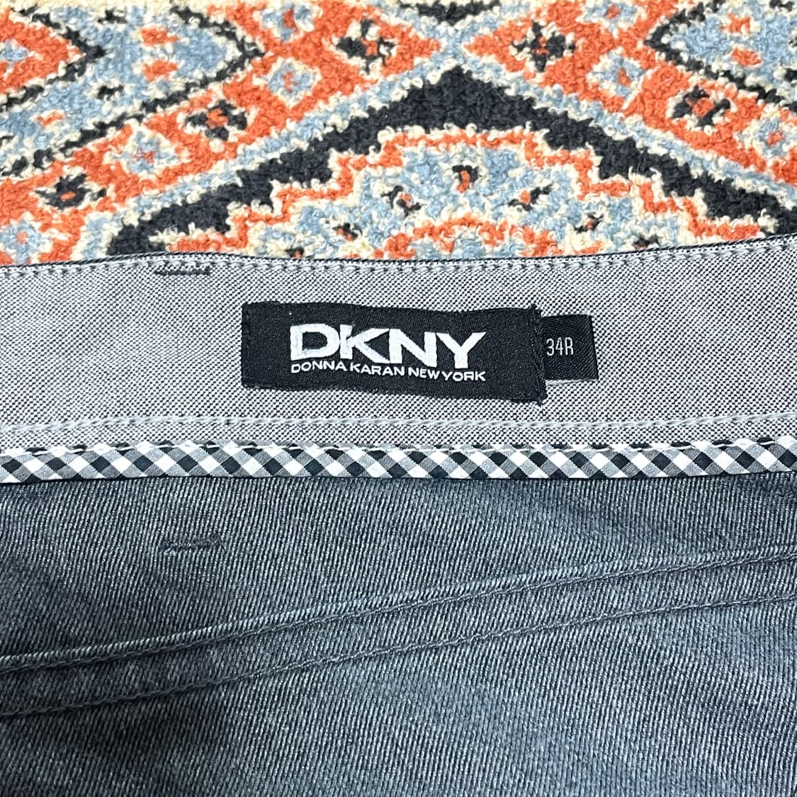 DKNY 흑청 데님 팬츠 남성34 상품이미지3