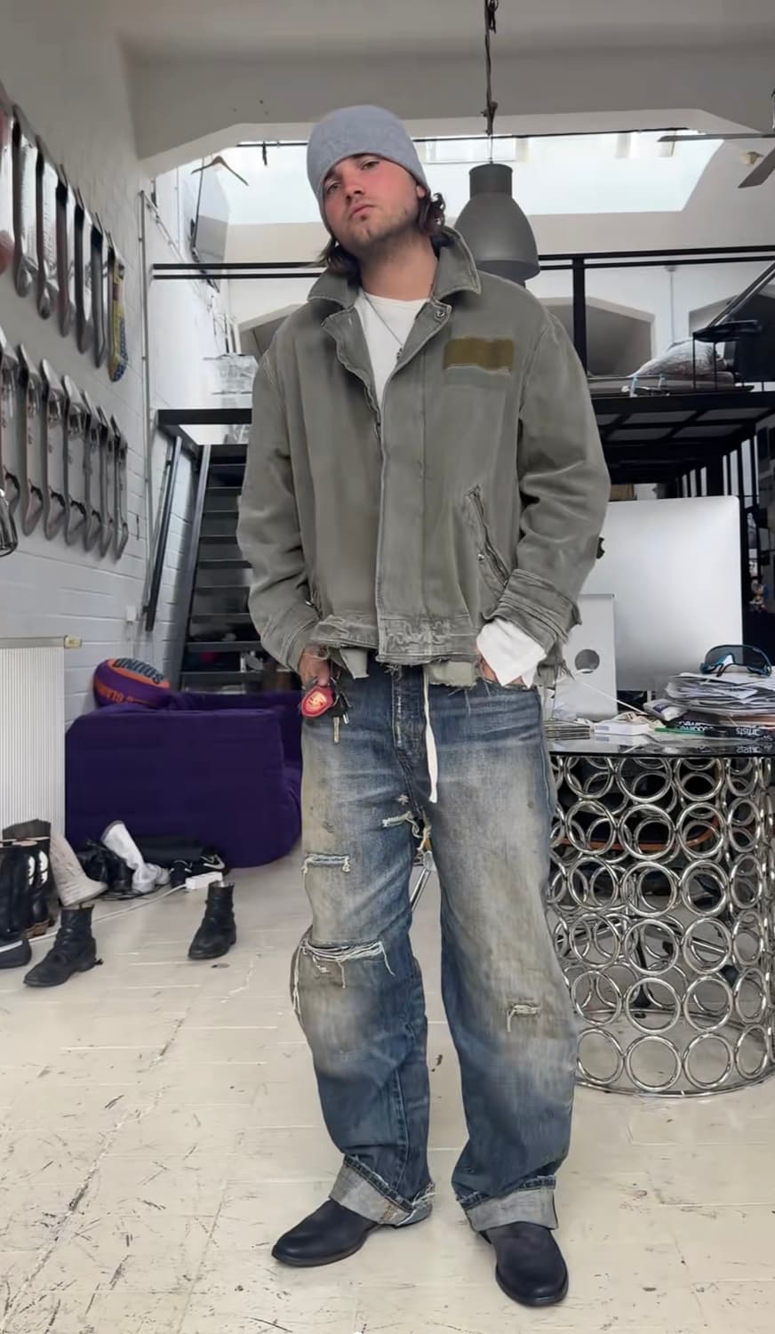 [L] 디젤 필드 자켓 상품이미지1