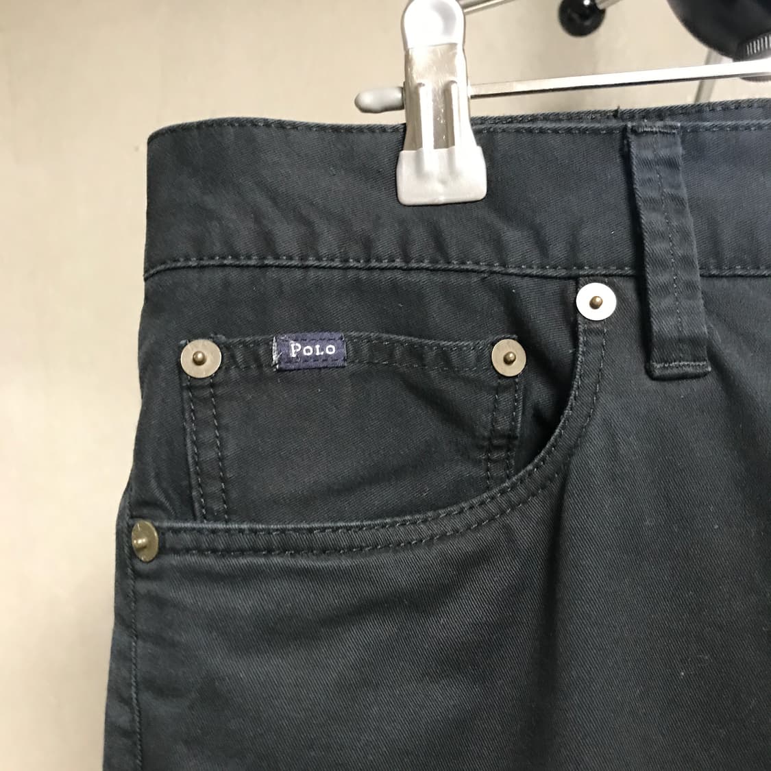 폴로 랄프로렌 블랙 팬츠 - 상품이미지5