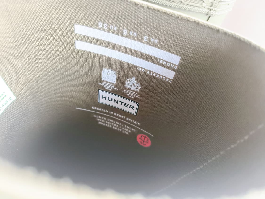 헌터 레인 부츠 상품이미지2