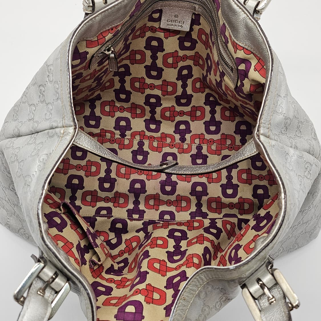 정품 구찌 메탈릭 숄더백 상품이미지8