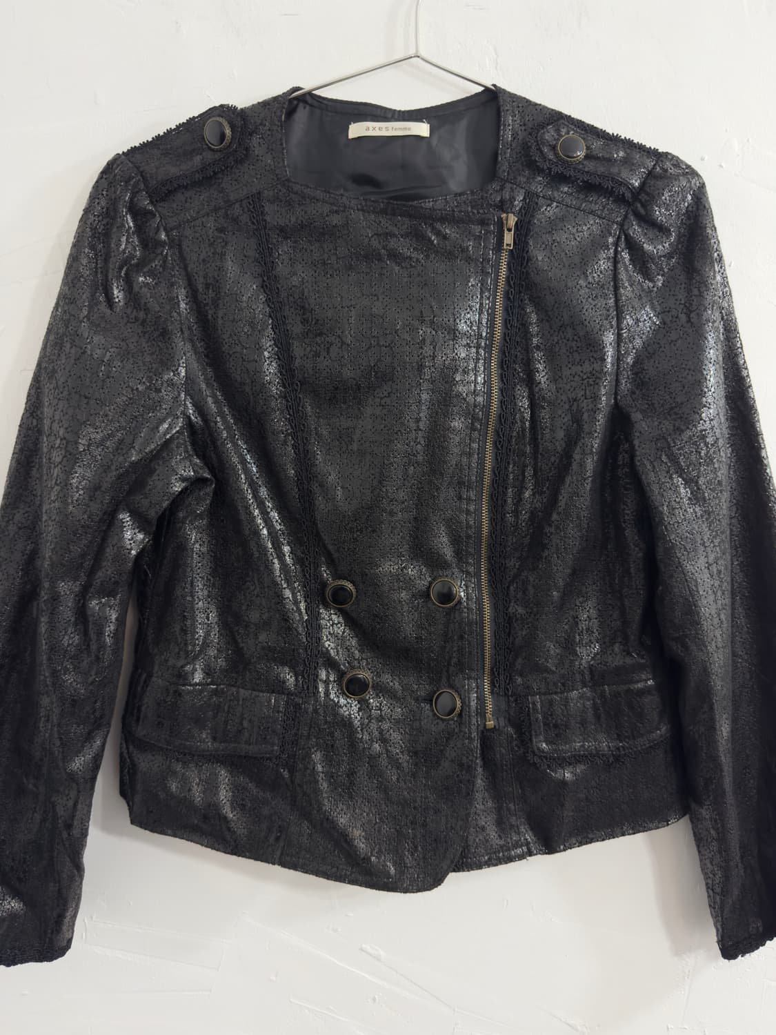 axes femme detail jacket 상품이미지4