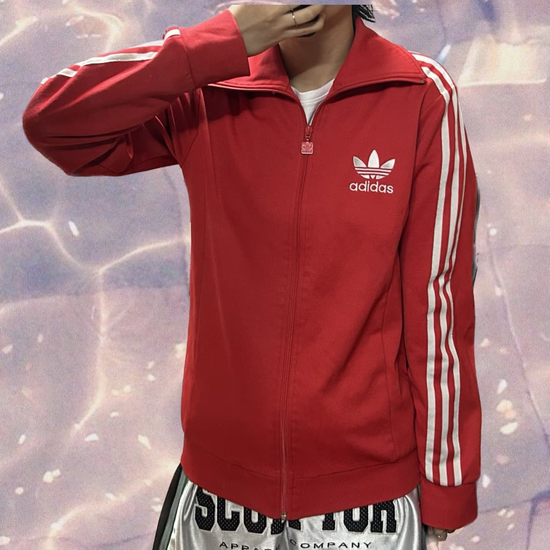 아디다스 유로파 져지 레드  상품이미지1