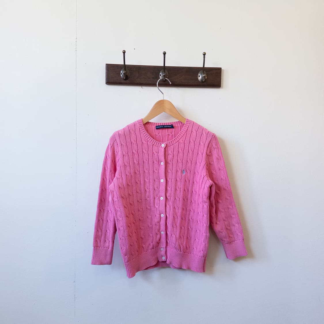 폴로 코튼 가디건 상품이미지4