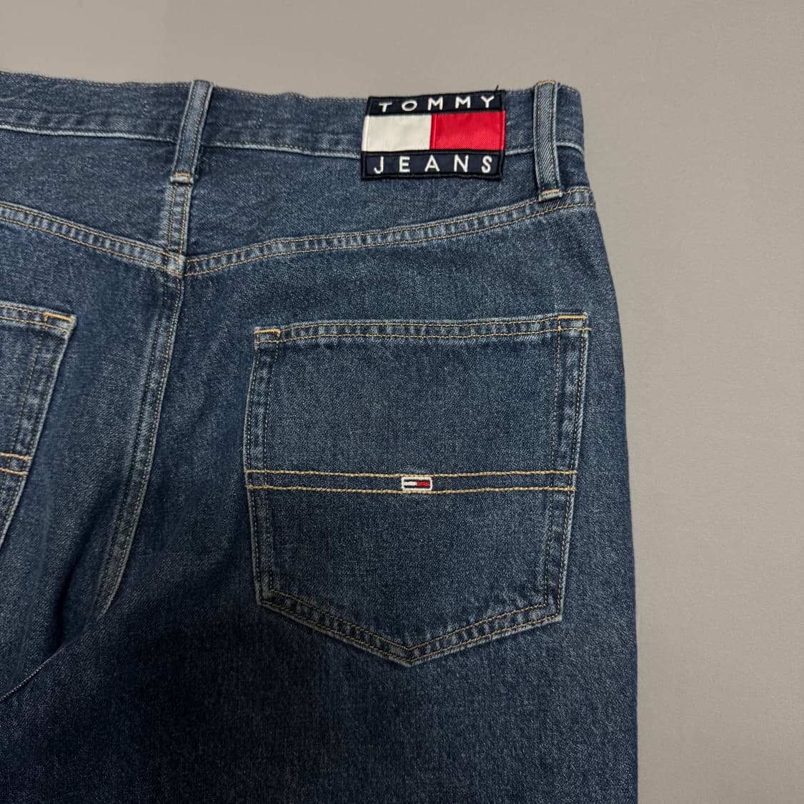 타미진(Tommy Jeans) 라이트블루컬러 플래그 5P 배기 데님 팬츠 상품이미지6