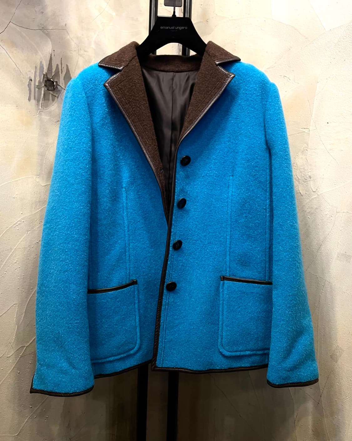 정품))77~88 이따리아나 울, 알파카 자켓 상품이미지7