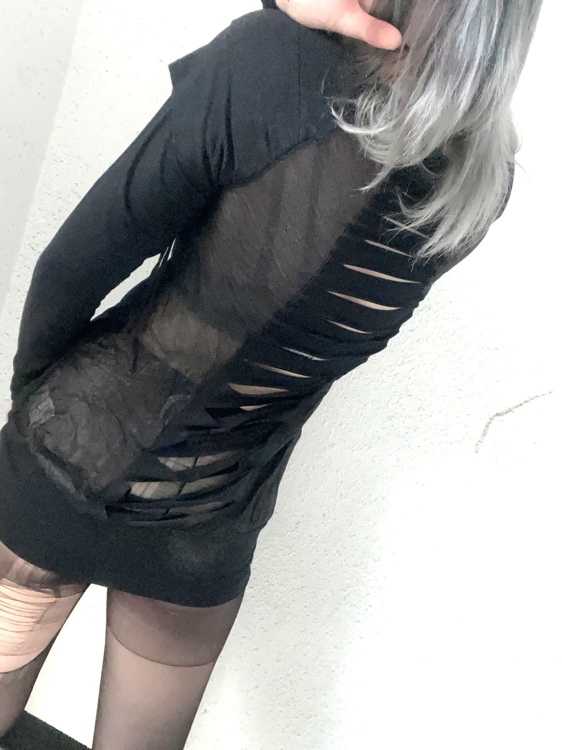 ‘SALVAGE' stud back damaged one-piece 상품이미지1