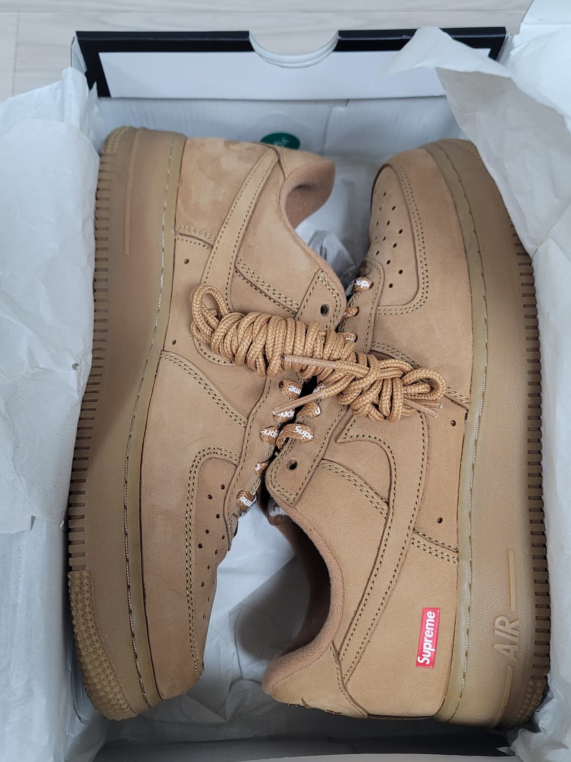 [260] <상태최상> 나이키x슈프림 된장 에어포스 상품이미지8