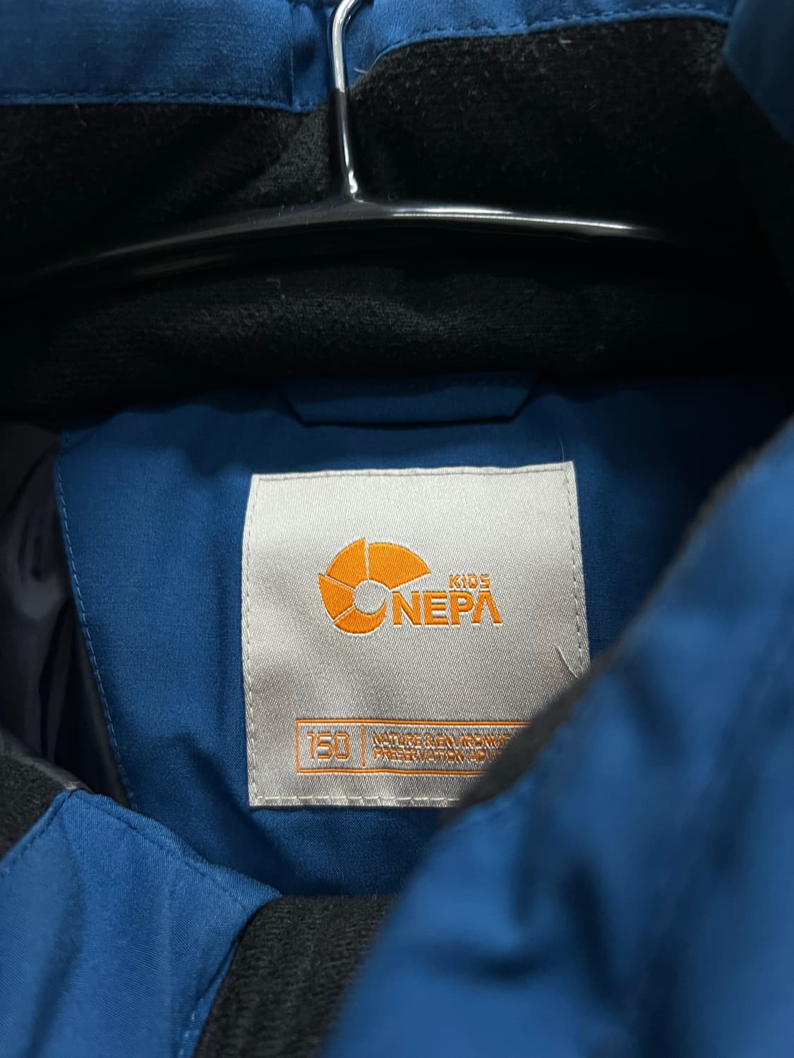 (150) 네파 키즈/우먼스 덕다운 패딩 자켓 블루 상품이미지4