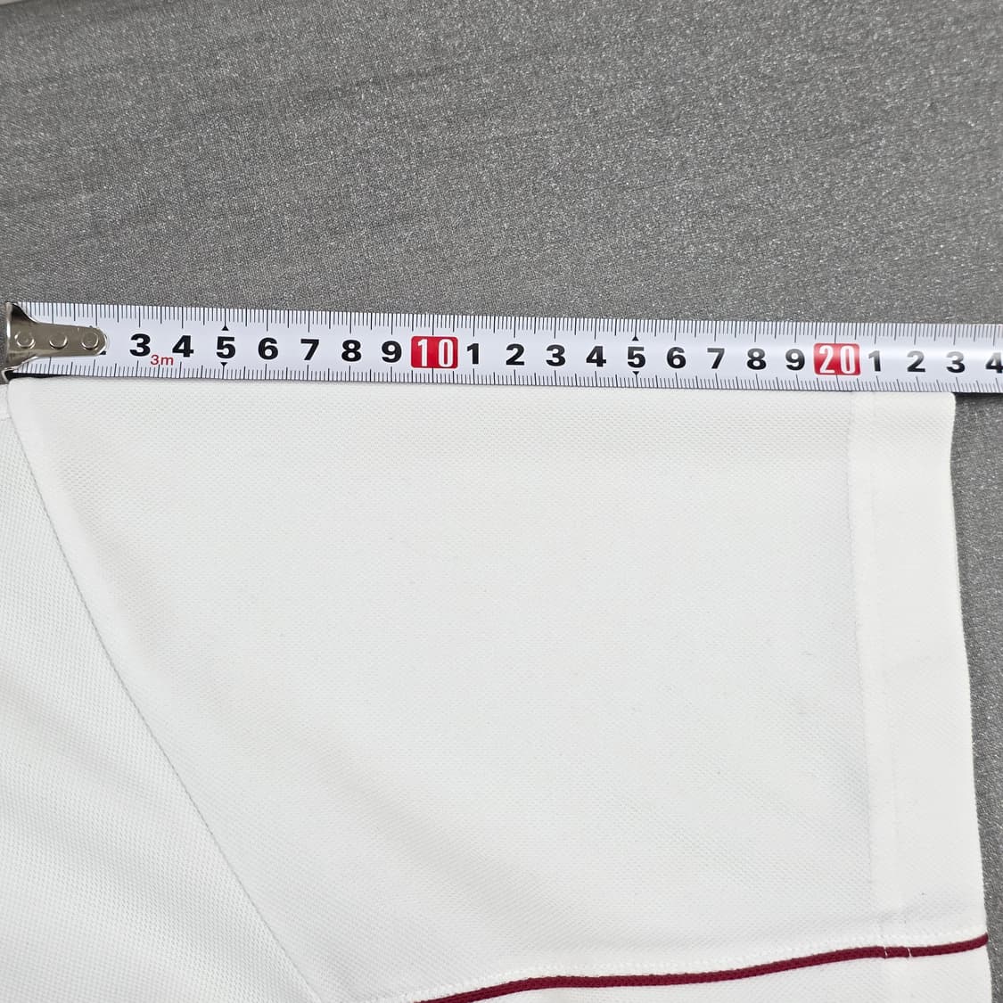 100 아식스 져지 기능성 반팔티셔츠 화이트 그레이 상품이미지6
