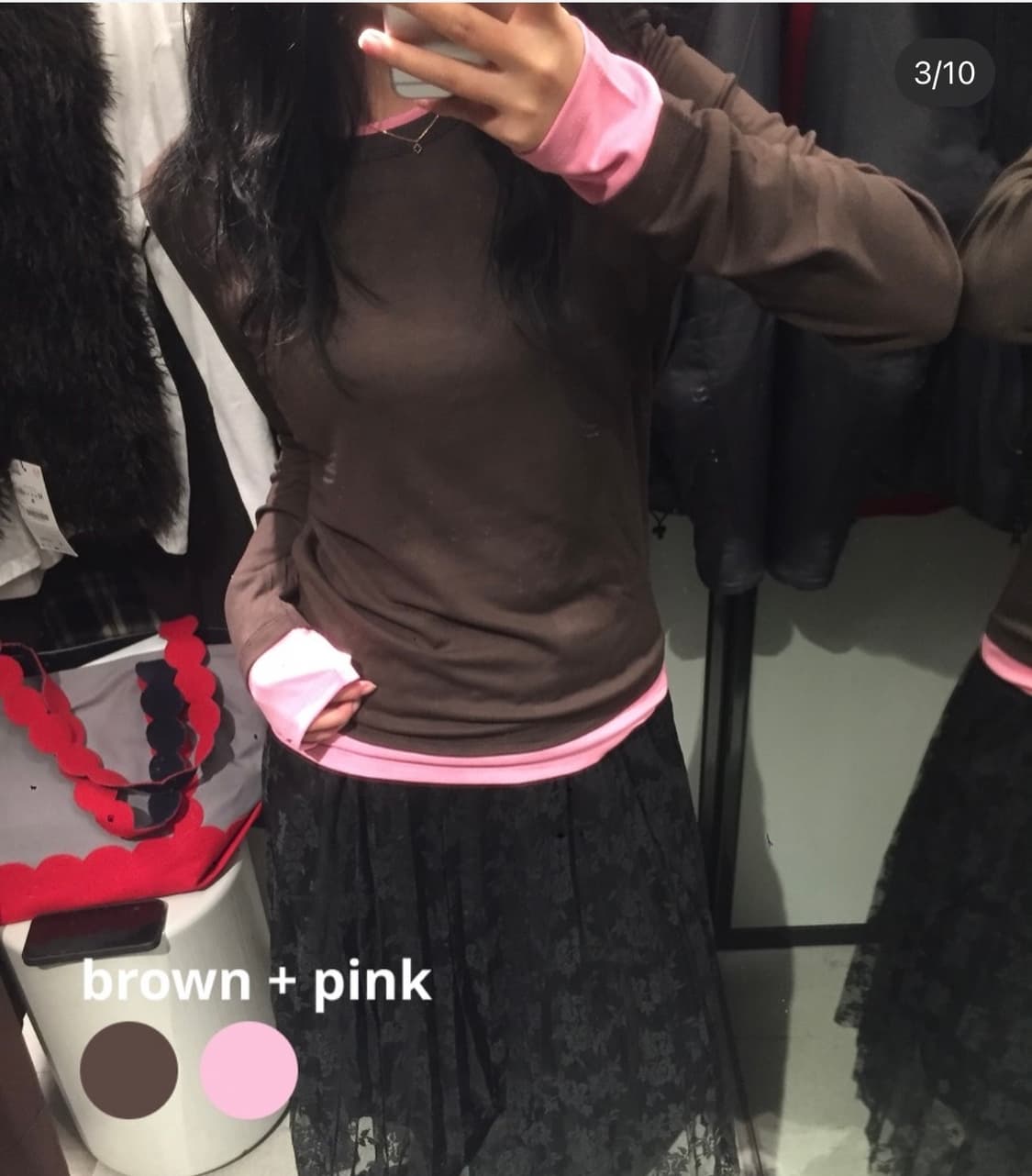 자라 레이어드티 상품이미지1