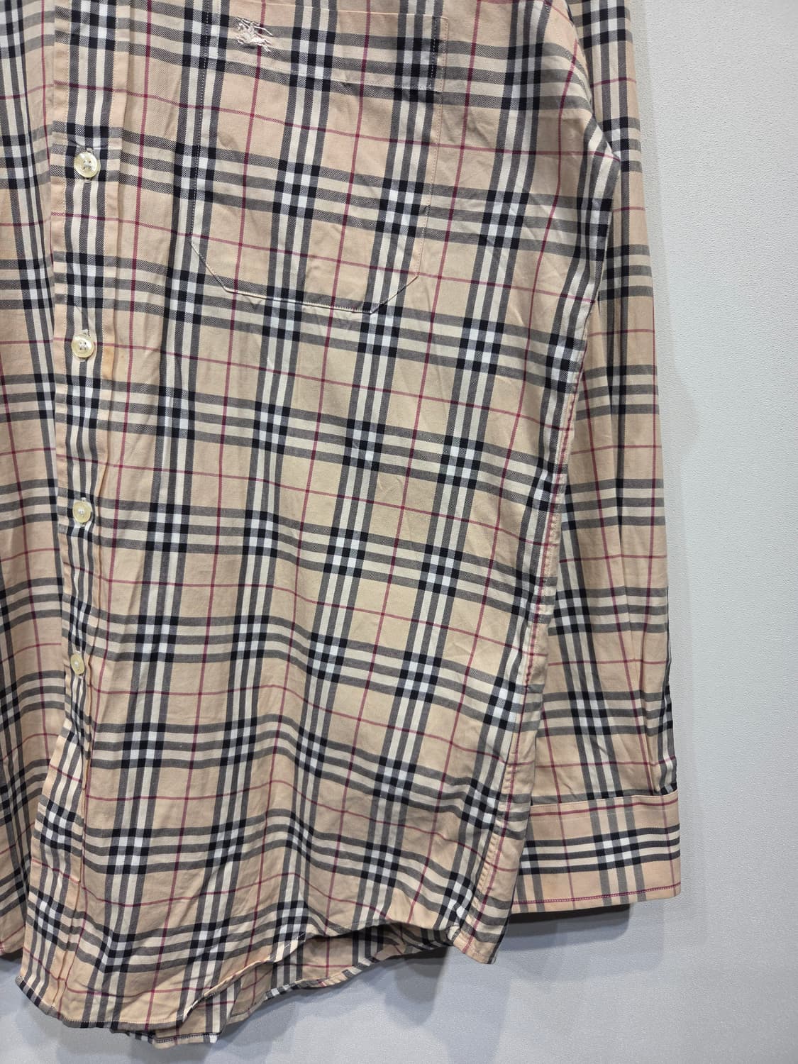 BURBERRY LONDON 버버리 런던 노바체크 긴팔 셔츠 상품이미지4