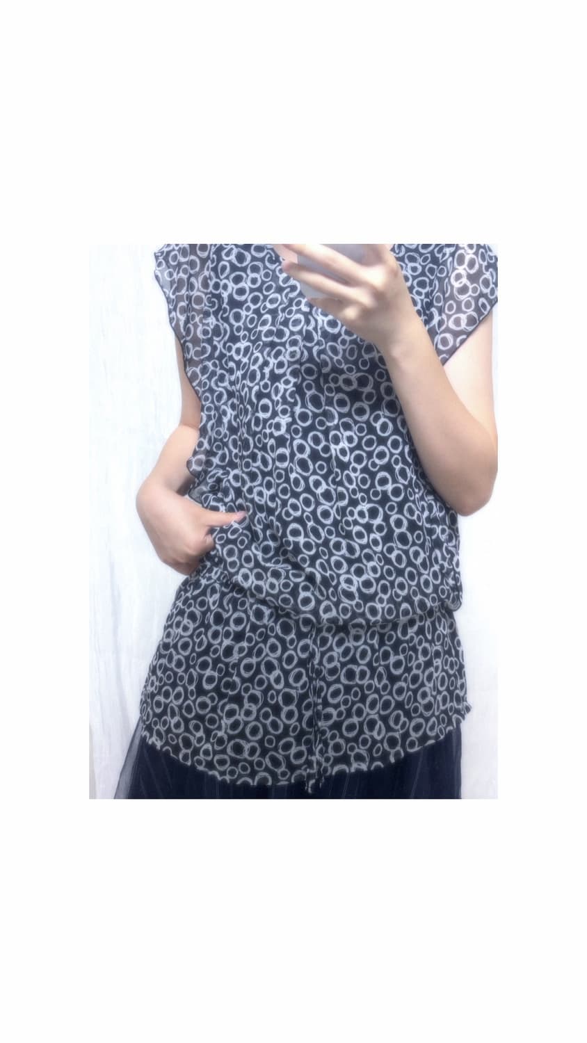 Bubble Ruffle Tunic 상품이미지3
