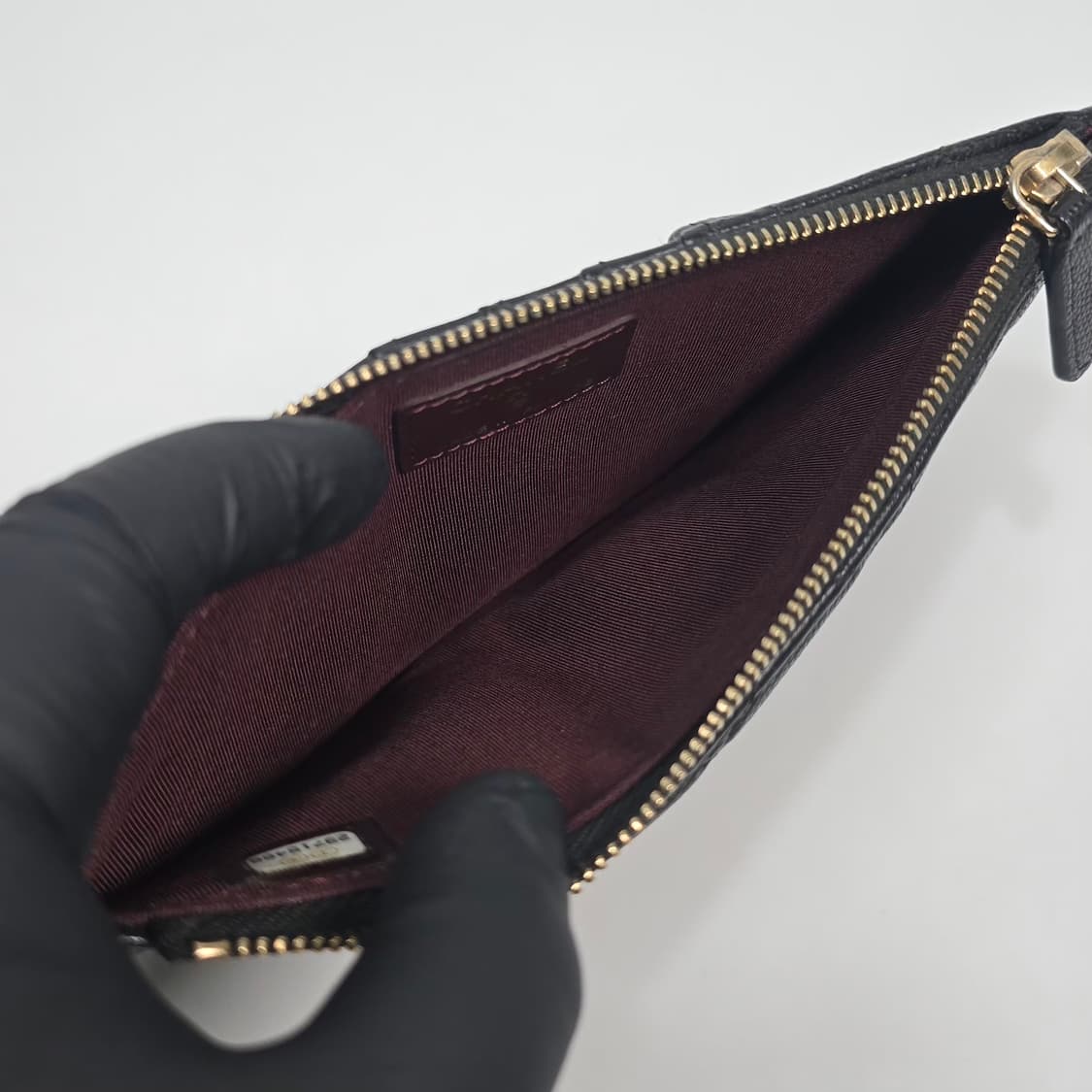 샤넬 캐비어 CC로고 폰홀더 카드지갑 상품이미지8