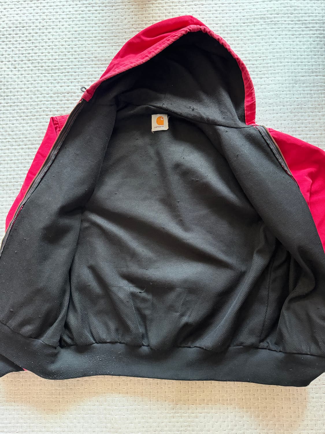 [L] 칼하트  덕 액티브 자켓 레드 상품이미지4