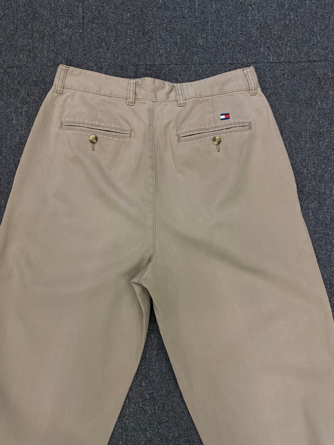 90s Tommy hilfiger 타미힐피거 투턱 코튼 팬츠  상품이미지9