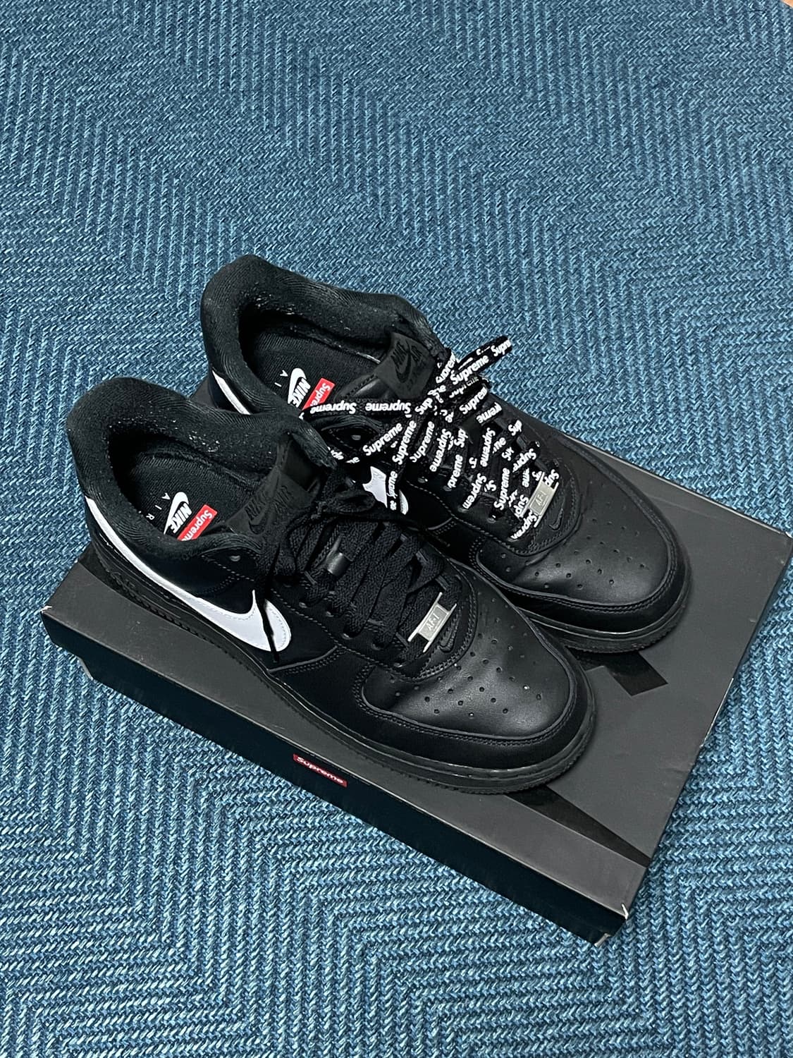 [270] 슈프림 에어포스1 검흰 상품이미지3