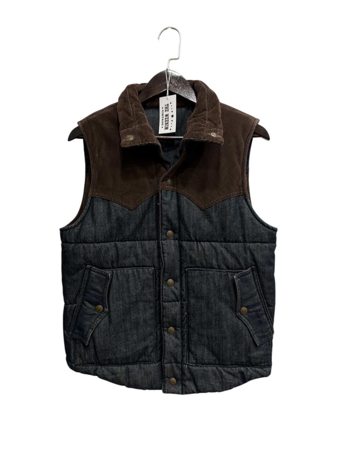 Levi's 리버시블 웨스턴 패딩 베스트 상품이미지1