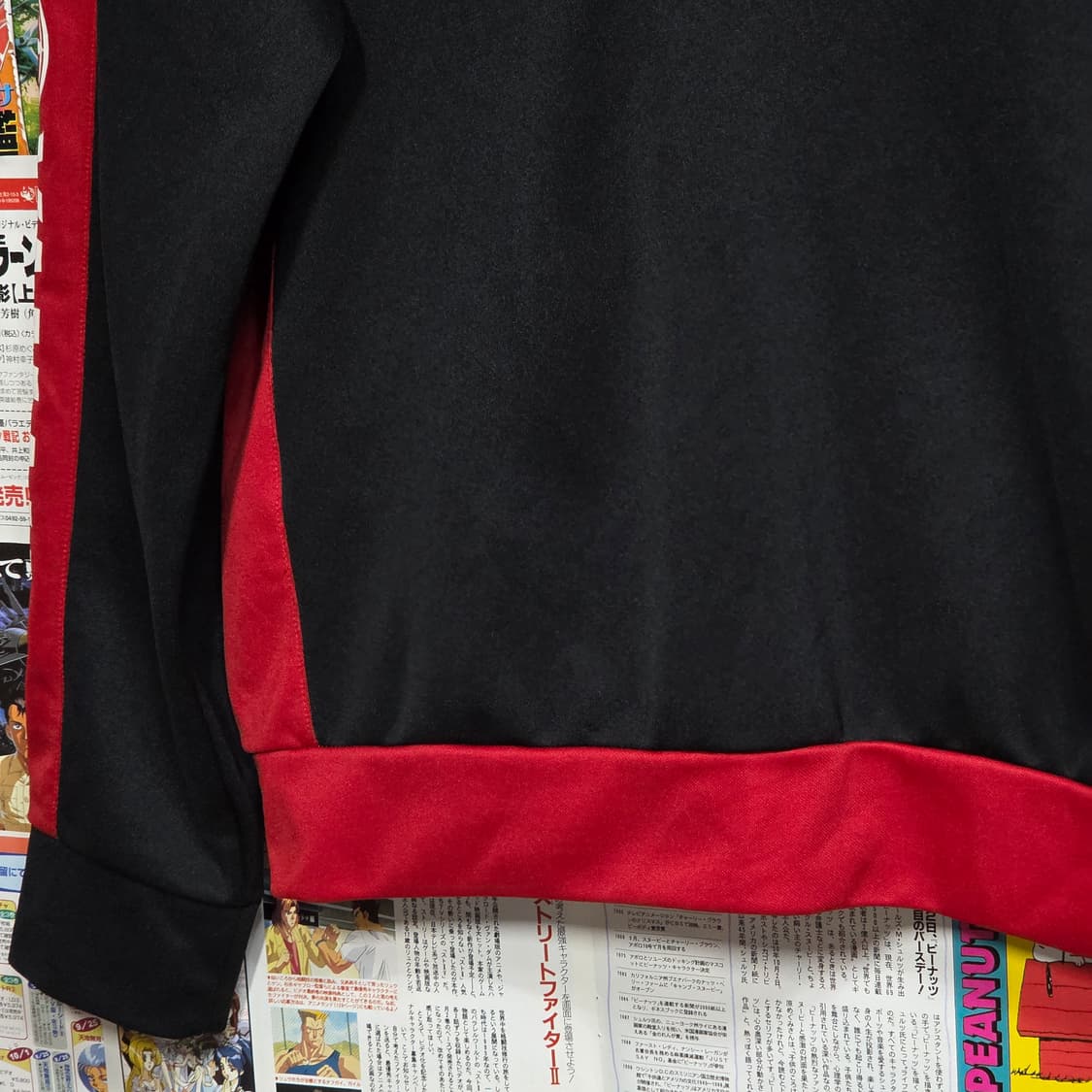 야마하 빅프린팅 레드&블랙 레이싱 져지 상품이미지8