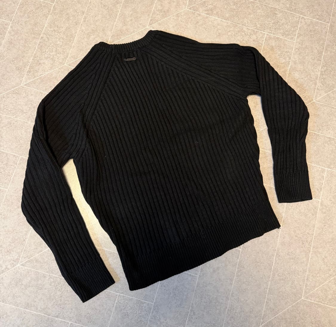 나인제트 헤비코튼 크루넥 머슬 니트 상품이미지3