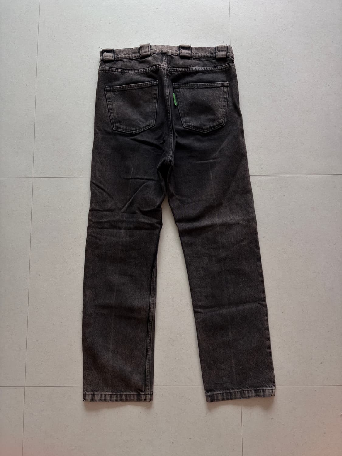 윌리 차바리아 흑청 데님팬츠 상품이미지3