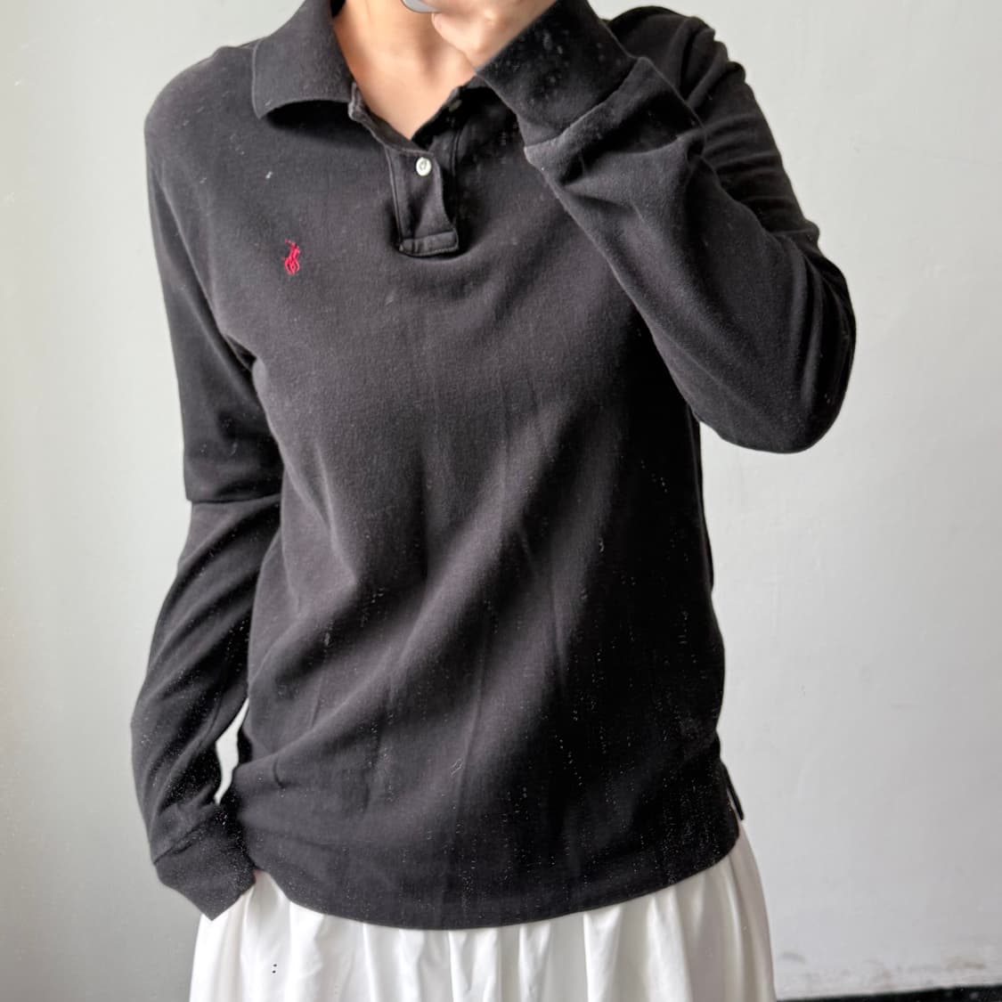 [XL] 폴로 블랙 카라티 상품이미지2