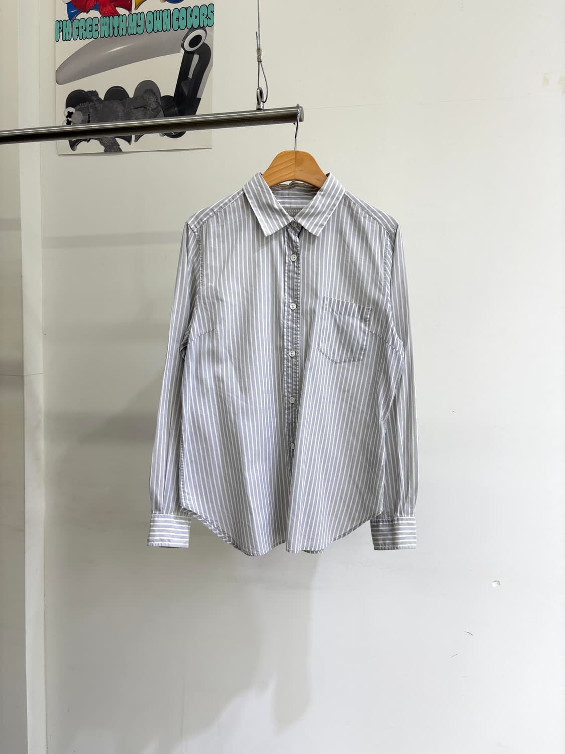 MARGARET HOWELL (Made in Japan) 스트라이프 셔츠 상품이미지1