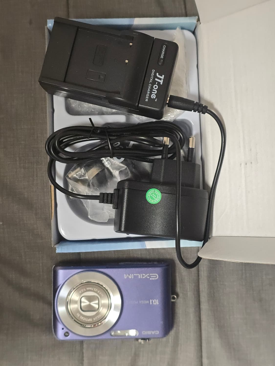 카시오 엑슬림 z1080 블루 상품이미지1